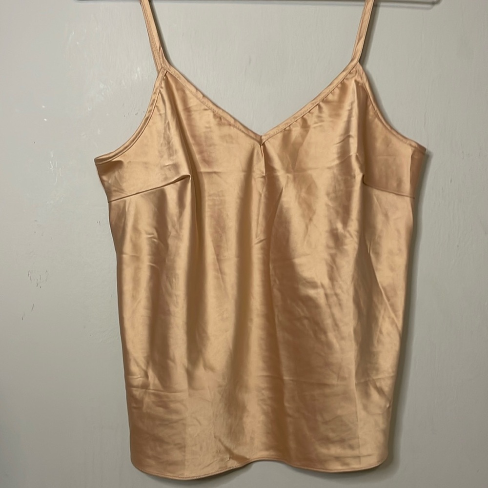 Satin Sleeveless tops